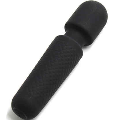 ARMONY - YOUR MAGIC MASSAGER AND RECHARGEABLE VIBRATOR 10 VIBRATIONS WAND DOTS BLACK