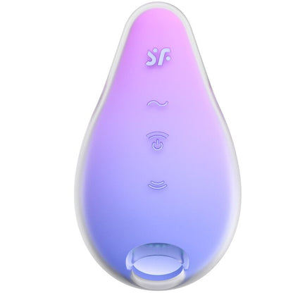 SATISFYER - MERMAID VIBES ESTIMULADOR Y VIBRADOR VIOLETA Y ROSA