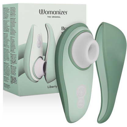 WOMANIZER - LIBERTY 2 CLITORAL STIMULATOR &amp; SUCTIONER LIGHT GREEN