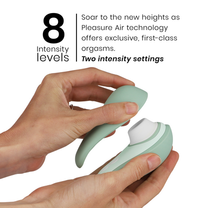 WOMANIZER - LIBERTY 2 CLITORAL STIMULATOR &amp; SUCTIONER LIGHT GREEN