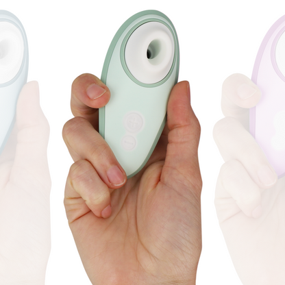 WOMANIZER - LIBERTY 2 CLITORAL STIMULATOR &amp; SUCTIONER LIGHT GREEN