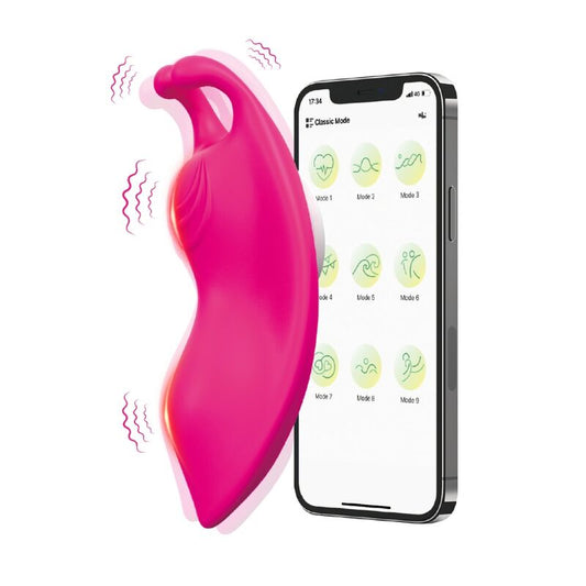 ARMONY - HONEYBEE WEARABLE PANTIES VIBRADOR G-SPOT FUCSIA - APLICACIÓN GRATUITA