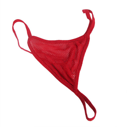 SUBBLIME - 952181 RED DIAMOND NETTED BODYSTOCKING WITH GLOVES, ONE SIZE