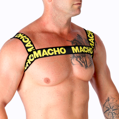 MALE - YELLOW DOUBLE HARNESS