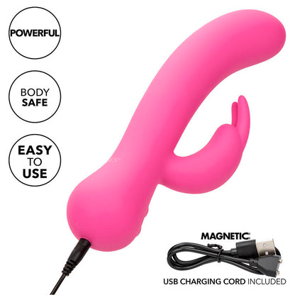 CALEXOTICS - FIRST TIME VIBRADOR CONEJITO RECARGABLE ROSA