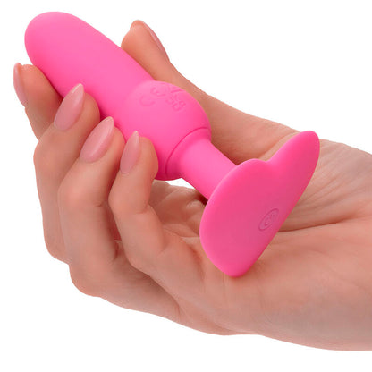 CALEXOTICS - FIRST TIME ANAL PLUG BEAD PROBE 10 VIBRATIONS PINK