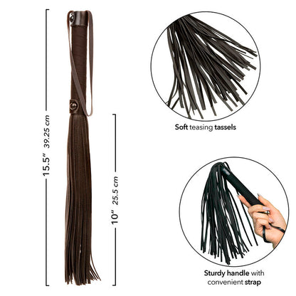 CALEXÓTICOS - NOCTURNAL FLOGGER BLACK LEATHER