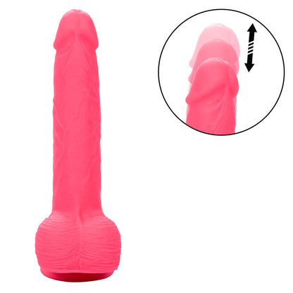 CALEXOTICS - STUDS VIBRADOR REALISTA 10 VIBRACIONES ROSA