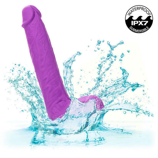 CALEXOTICS - STUDS ROTARY AND RECHARGEABLE VIBRATOR 10 VIBRATIONS PURPLE