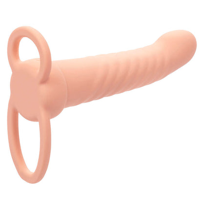 CALEXOTICS - MAXX RIBBED DUAL PENETRATOR 10 FLESH VIBRATIONS