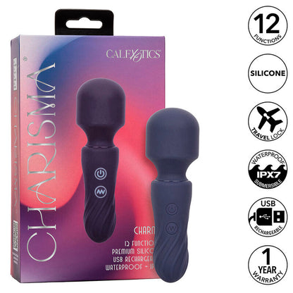 CALEXOTICS - MASAJEADOR CHARM CHARISMA 12 FUNCIONES MORADO