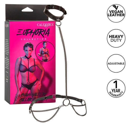 CALEXOTICS - EUPHORIA COLLAR AND CHAIN LEASH