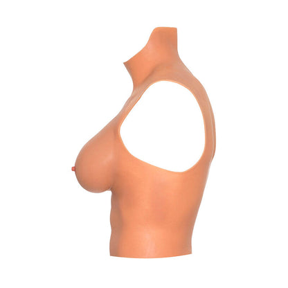 HIDDEN DESIRE - ALTER EGO WEARABLE BREAST T-SHIRT E-CUP FLESH