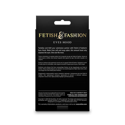 NS NOVELTIES - FETISH & FASHION OLHOS CAPUZ NYLON BRANCO