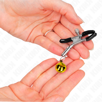 KINK - 6 CM GOLDEN SIMPLE NOZZLE CLIP