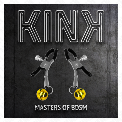 KINK - 6 CM GOLDEN SIMPLE NOZZLE CLIP