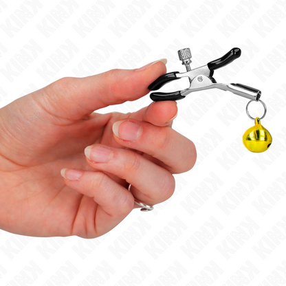KINK - 6 CM GOLDEN SIMPLE NOZZLE CLIP