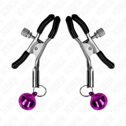 KINK - PURPLE SIMPLE NIPPLE CLAMP 6 CM