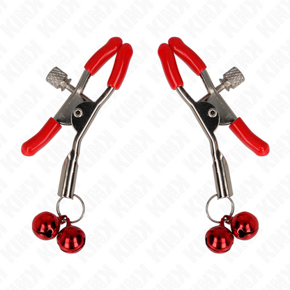 KINK - GRAMPO DE BICO DUPLO VERMELHO VERMELHO 6 CM