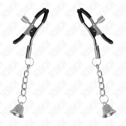 KINK - PINÇAS PINGENTE SINO PRATA 6 CM