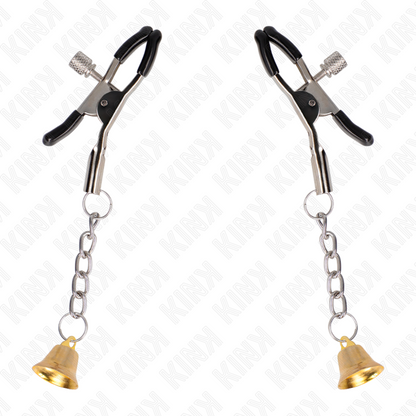 KINK - GOLDEN BELL PENDANT TWEEZERS 6 CM