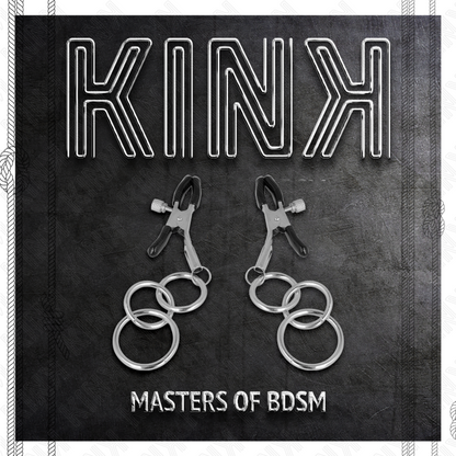 KINK - ABRAZADERA DE PICO CON 3 ANILLOS EN O 6 CM