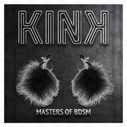 KINK - CLIP DE PENA PARA PICOS NEGRO 7 CM