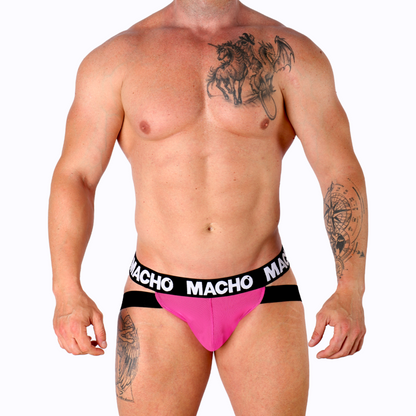 MALE - MX28FA JOCK GREEN FLUOR S