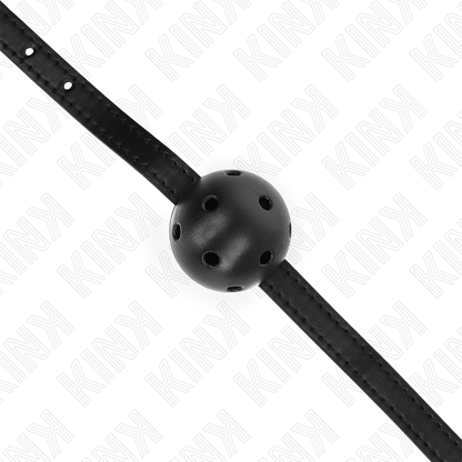 KINK - PELOTA RESPIRABLE NEGRA SIMPLICITY 4,5 CM MORDAZA 62 x 1,5 CM