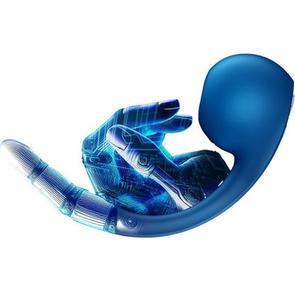 SATISFYER - PRO+ WAVE 4 GE SPOT STIMULATOR AIR PULSE FREE APP DARK BLUE