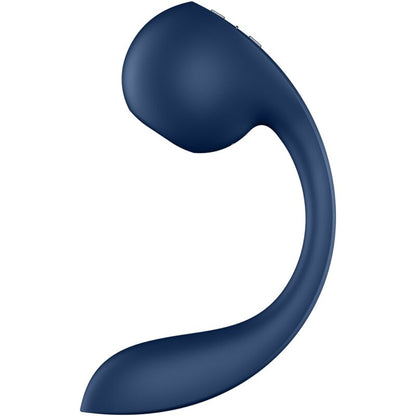 SATISFYER - PRO+ WAVE 4 GE SPOT STIMULATOR AIR PULSE FREE APP DARK BLUE