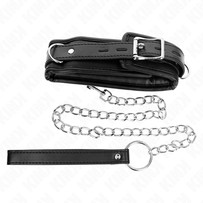 KINK - HEAVY COLLAR WITH BELT 65 CM MODEL 1 ADJUSTABLE 36.5-50 CM