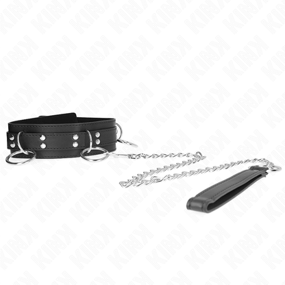 KINK - COLLAR DE ESCLAVITUD DE 3 ANILLOS CON ASA 80 CM 53 X 5 CM