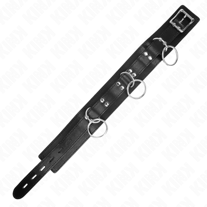 KINK - COLLAR DE ESCLAVITUD DE 3 ANILLOS CON ASA 80 CM 53 X 5 CM
