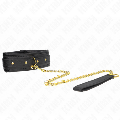 KINK - COLLAR CON ESPONJA ASA DE POLIPIEL MODELO 1 AJUSTABLE 37-54 CM X 3 CM