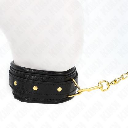 KINK - COLLAR CON ESPONJA ASA DE POLIPIEL MODELO 1 AJUSTABLE 37-54 CM X 3 CM