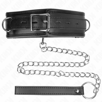 KINK - COLLAR CON ESPONJA ASA DE POLIPIEL MODELO 3 AJUSTABLE 37-54 CM X 3 CM