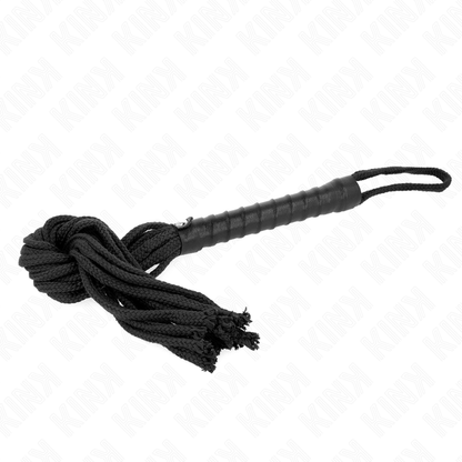 KINK - 56 CM BLACK ROPE WHIP