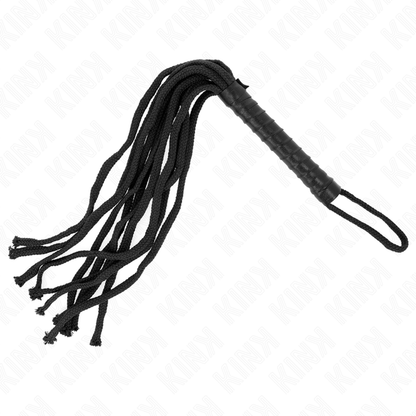 KINK - 56 CM BLACK ROPE WHIP