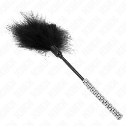 KINK - TICKLING FEATHERS WITH Rhinestone HANDLE 27 CM