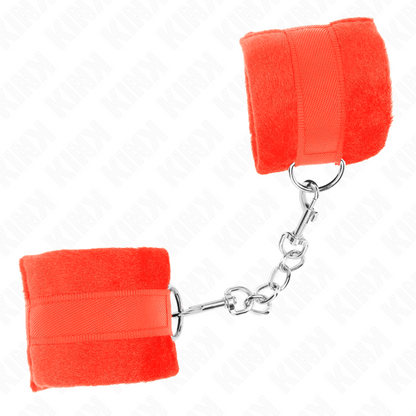 KINK - ESPOSAS DE PIEL PRINCIPIANTE ROJO 30 X 7 CM