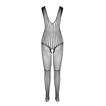 PASSION - BS 103 BLACK BODYSTOCKING ONE SIZE