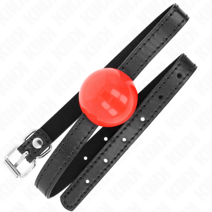KINK - BOLA SIMPLE ROJA MORDEDOR 4 CM 65 x 1,5 CM