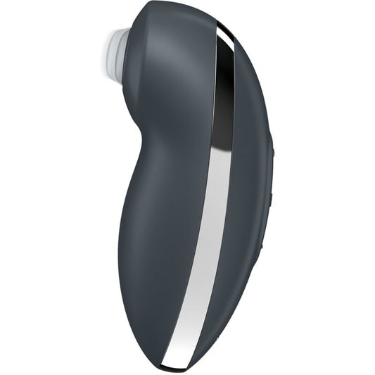 SATISFYER - TAP &amp; CLIMAX 2 VIBRATOR AND STIMULATOR GRAY