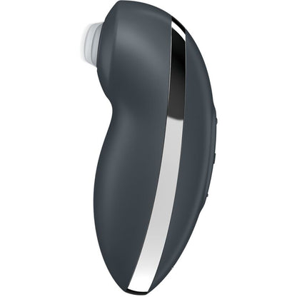 SATISFYER - TAP &amp; CLIMAX 2 VIBRATOR AND STIMULATOR GRAY