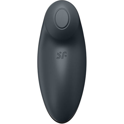 SATISFYER - TAP &amp; CLIMAX 2 VIBRATOR AND STIMULATOR GRAY