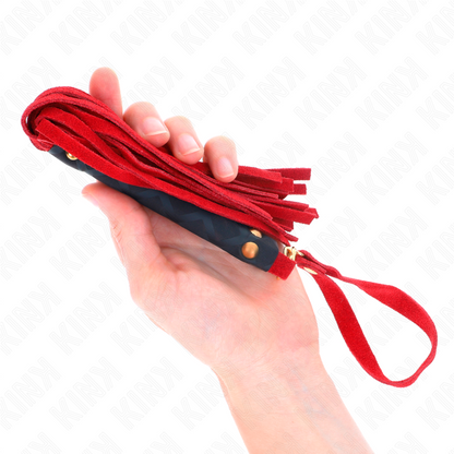 KINK - RED SUEDE MINI WHIP 30 CM