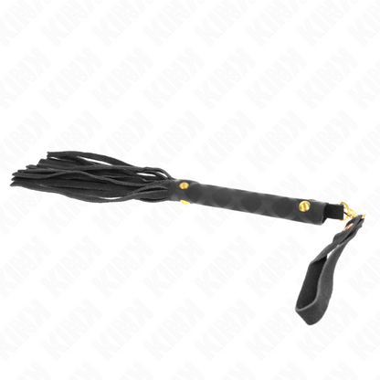 KINK - MINILÁTIGO DE ANTE NEGRO 30 CM