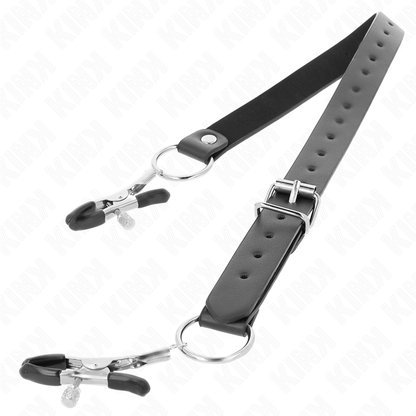 KINK - 4 ADJUSTABLE CLITORAL CLAMPS 34-48 CM