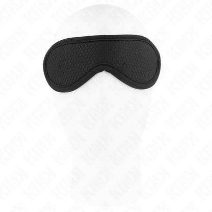 KINK - VENDA DE TEXTURA ESCAMADA CON BORDE CUBIERTO NEGRO 20 x 7 CM